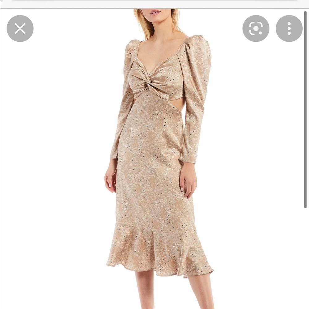 ASTR midi dress